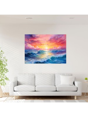 Popcas  Doğa Manzarası Kanvas Tablo Duvar Dekorasyonu