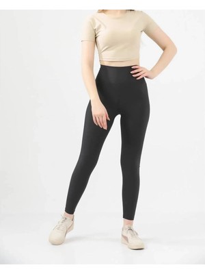 Pucka Toparlayıcı Çelik Yüksek Bel Tayt