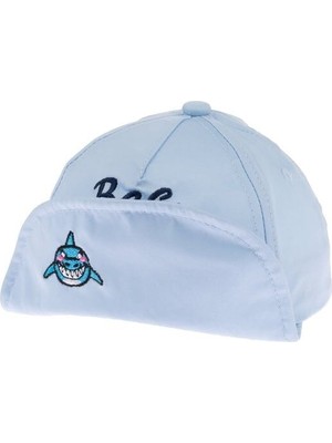 Kitti Bebe Erkek Şapka (1-3 Yaş) Y8110-09 Gökyüzü Mavisi