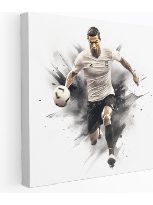 Popcas  Modern Hissiyat Duvar Süsü Cristiano Ronaldo