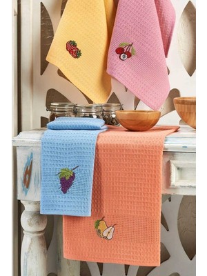 Mira Home 6 Parça Mutfak Kurulama Bezi 30 x 50 cm Fruit