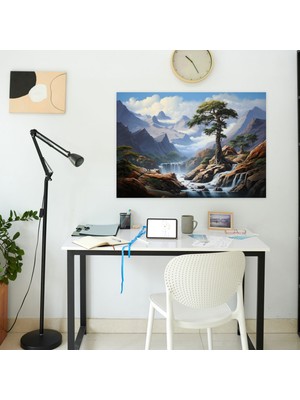 Popcas  Doğa Harikaları Kanvas Tablo - Soluksuz Manzara Duvar Dekorasyonu