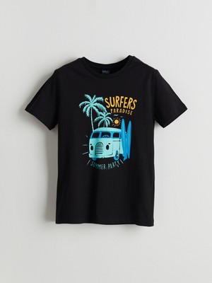 Lc Waikiki Yeni Sezon Bisiklet Yaka Erkek Çocuk Tişört