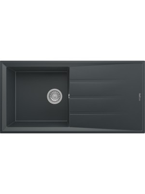 Realstone Efes 100 Granit Eviye Antrasit