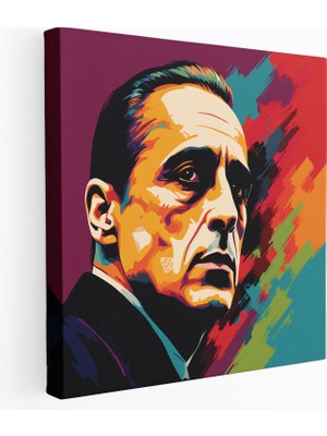 Popcas  Pop Art Godfather Alıntısı Kanvas Tablo Duvar Dekorasyonu