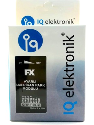 Uraz Oto Aksesuar Iq Ayarlı Amerikan Park Modülü