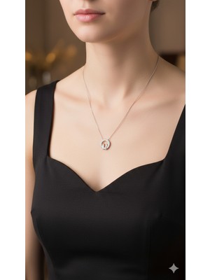 Kisa 925 Gümüş Kadın Kolyesi