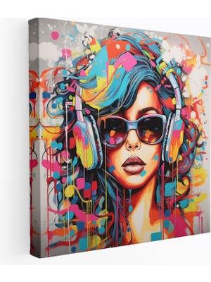 Popcas  Pop Art Devrimi Kanvas Tablo Harika Duvar Sanatı