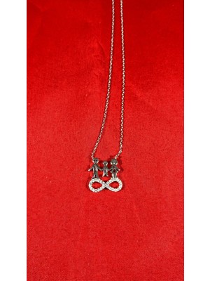 Kisa 925 Gümüş Kadın Kolyesi