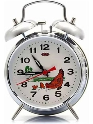 Store Mania Nostaljik Kurmalı Horozlu Çalar Saat Büyük Boy STRMIA-RSTTT34