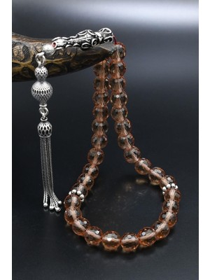 Prestige Gümüş 925 Ayar Gümüş Püsküllü Renk Değiştiren Zultanit Sultan Taşı Tesbih 8mm Küre Kesim 902565