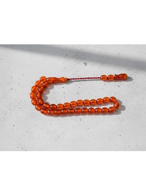 Filiya Çubuk Ateş Kehribar Tesbih