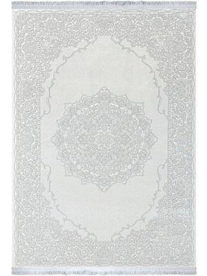 Woolen Halı Victoria Viscon Akrilik Halı 6011 Gri