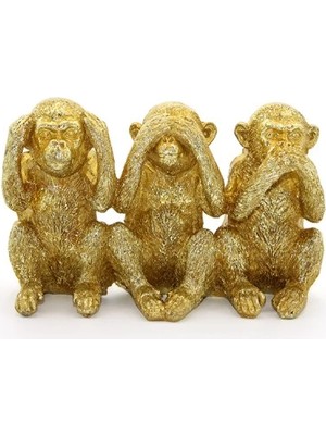 İsmiyle Al Polyester 3 Maymun  - Görmedim Duymadım Bilmiyorum