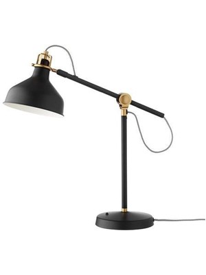 Ikea Ranarp Çalışma Lambası Siyah 20 cm