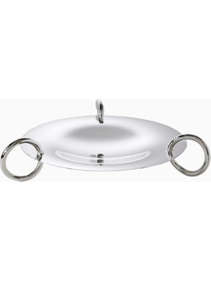 Christofle Vertigo Andrée Putman Tasarımı, El Işçiliği Gümüş Kaplama Orta Masa Objesi