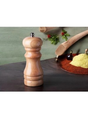 İsmiyle Al Bambu El Değirmeni 15 cm