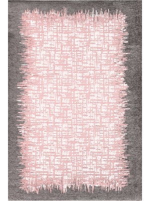 Kilim Home Mars 2061 Modern Çerçeve Desenli Yıkanabilir Kaymaz Salon Halısı, Koridor ve Mutfak Halısı