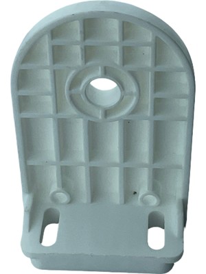 MorPerde Geniş Kasa Yuvarlak Delikli Ayak Beyaz