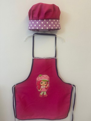 HM Polisaj Kız Çocuk Aşcı Önlük Şapka Takımı