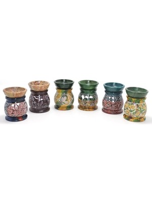 İsmiyle Al Obsidian Taşı Buhurdanlık Model 3