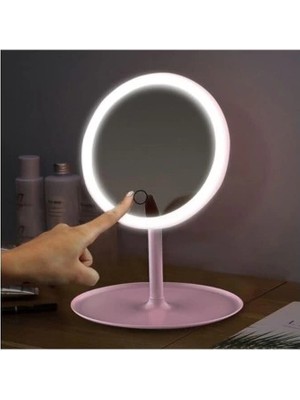 İsmiyle Al Dokunmatik Parlaklık Ayarlı Makyaj Aynası