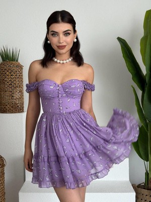 Indispensablely Lena Çift Askılı Elbise