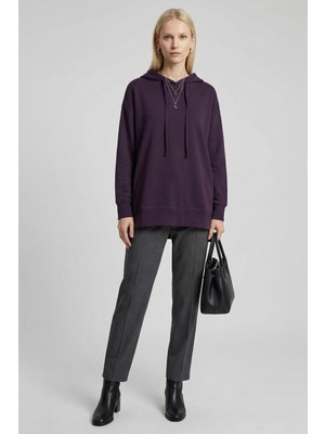 Rays 8309A Kapüşonlu Tunik Mürdüm