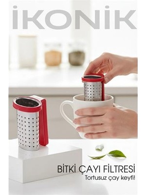 İsmiyle Al Bitki Çayı Filtresi - Her Bardağa Uyumlu, Tortusuz Demleme