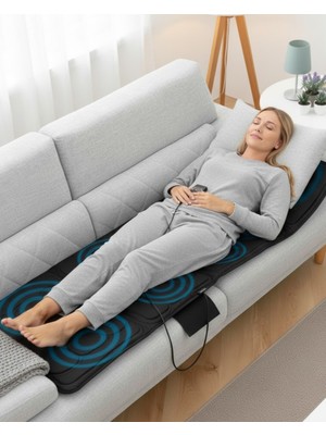 Epilons Tüm Vücut Masaj Yatağı Uzaktan Kumandalı Katlanabilir Tasarım