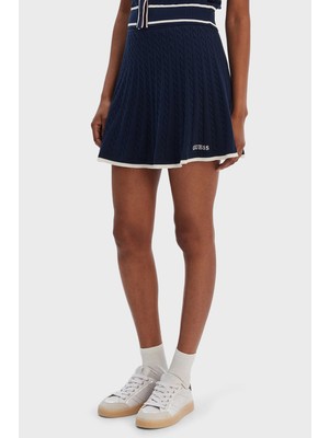 Guess Shari Regular Fit Örgü Detaylı Triko Pileli Etek V6RD07Z4652 Bayan Etek V6RD07 Z4652 G7R1