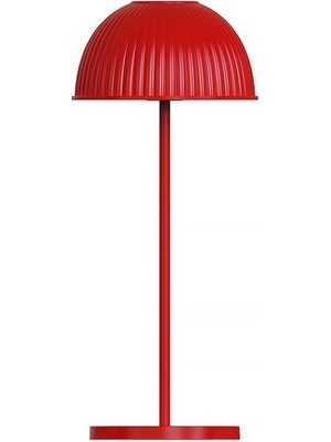 Mien Mat Kırmızı Şarjlı Masa Lambası