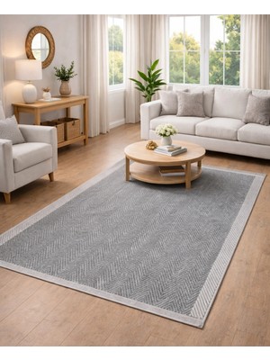 Merinos Halı Merinos Rs Sisal 79265-096 Özel Kesme Halı Gri