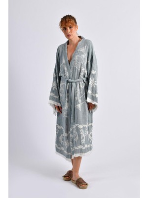 Gri Dreamcatcher Kimono