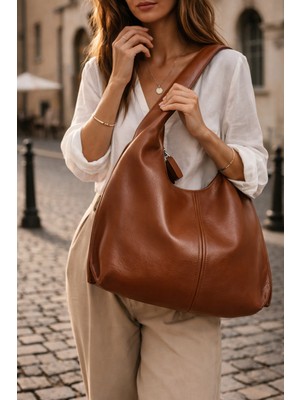 Lorevie Kadın Salaş Büyük Boy Omuz ve Kol Çantası