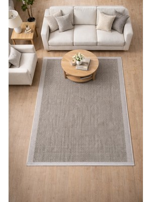 Merinos Halı Merinos Rs Sisal 79270-071 Özel Kesme Halı Kahverengi