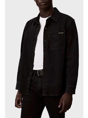 Calvin Klein Pamuklu Regular Fit Cepli Kot Gömlek LV04RE714GEF7 Erkek Gömlek LV04RE714G Ef7