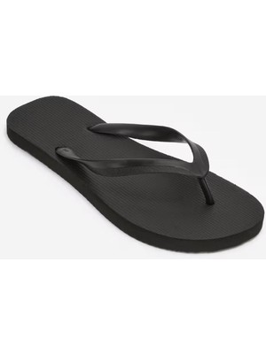 Decathlon Olaian Erkek Parmak Arası Terlik - Siyah - 100