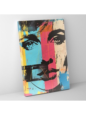 Popcas  Andy Warhol Kanvas Tablo Duvar Sanatı Dekorasyonu