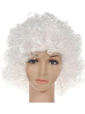 İsmiyle Al Beyaz Renk Peruk Saç