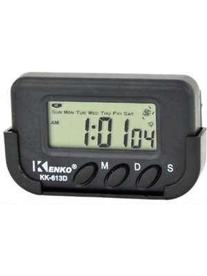 İsmiyle Al Dijital Mini Masa Araba Saati Kronometre