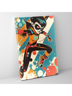 Popcas  Retro Andy Warhol Kanvas Tablo Duvar Sanatı Ev Dekorasyonu