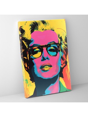 Popcas  Andy Warhol Kanvas Tablo Duvar Sanatı