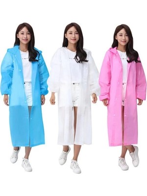 İsmiyle Al Kalın Yağmurluk Büyük Boy