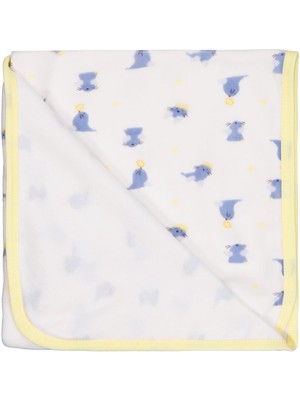 Civil Baby Fok Balığı Empirme Battaniye - Beyaz Standart