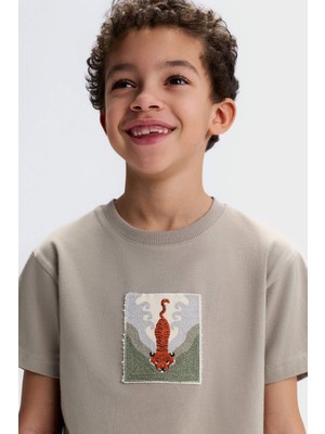 Nk Kids Erkek Çocuk Fox Tişört NK-41522