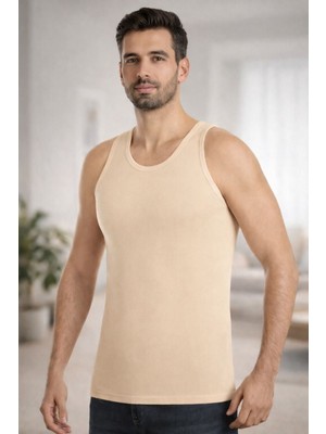 Qulat Görünmez Ten Rengi Erkek Atlet – Yumuşak Dokulu Bambu Kumaş Iç Giyim