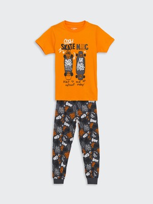 Lc Waikiki Yeni Sezon Bisiklet Yaka Erkek Çocuk Pijama Takımı
