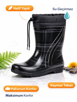 Liarca Raining Su Geçirmez Kamuflaj Yağmur Çizmesi – Kaymaz Taban Outdoor Bot -