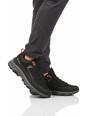 Pierre Cardin Siyah Hafızalı Taban Su Geçirmez Kaymaz Erkek Outdoor Yürüyüş Ayakkabı PCI-11006 M